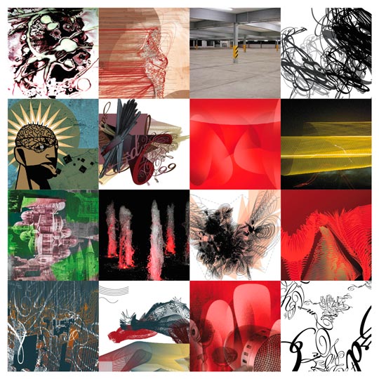 36 CD-Cover zur <br>Elektronischen Musik