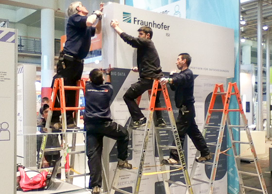 Messestand-Design <br> HannoverMesse 2013