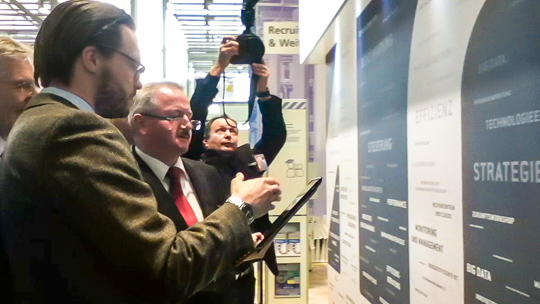 Messestand-Design <br> HannoverMesse 2013