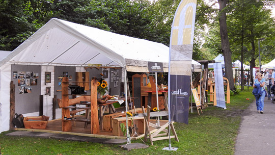 Zeltpavillon<br> Nieheimer Holztage